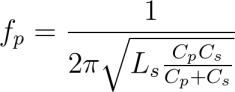 Timing Formula2 Parallel Resonant Frequency Formula