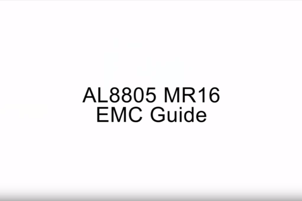 AL8805 MR16 EMC guide2