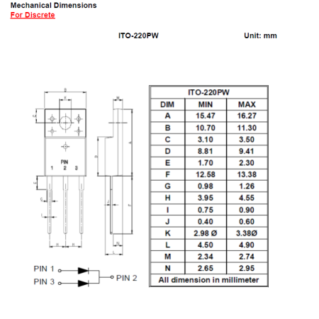 ITO 220PW LS