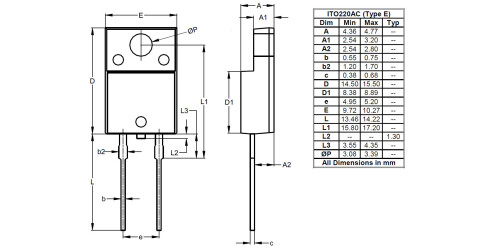 ITO220AC Type E