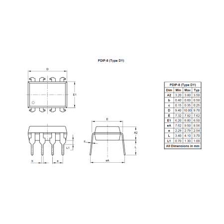 PDIP-8 (Type DY)