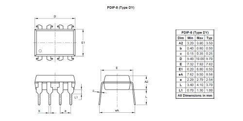 PDIP-8 (Type DY)