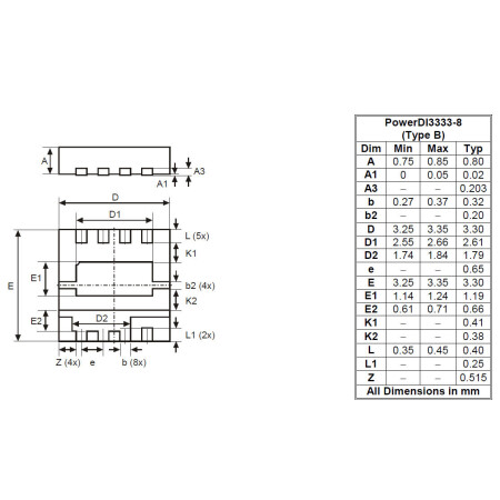 PowerDI3333 8 Type B