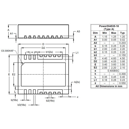 PowerDI4535 18 Type A