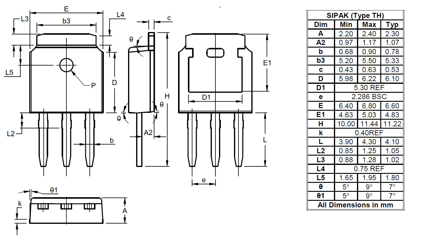 Diode Equivalent Chart