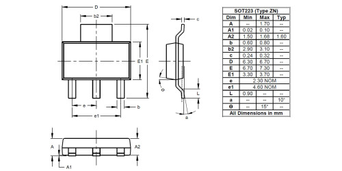 SOT223 Type ZN