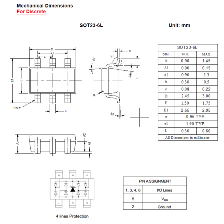 SOT23 6L LS