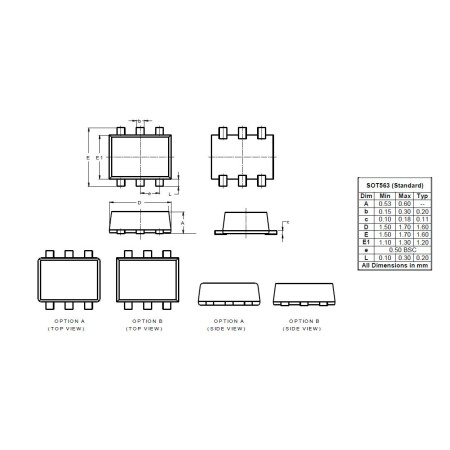 SOT563 Standard