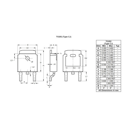 TO252 Type CJ