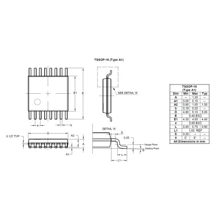 TSSOP 16 Type A1