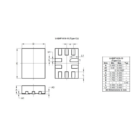 U QNF1418 10 Type CJ