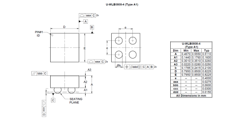 U WLB0808 4 Type A1