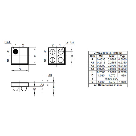 U WLB1010 4 Type B