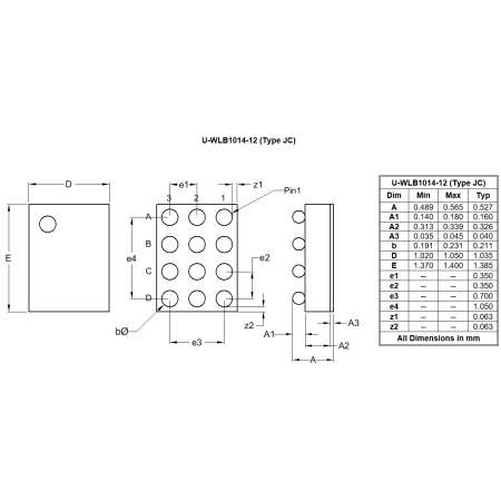 U WLB1014 12 (Type JC) image