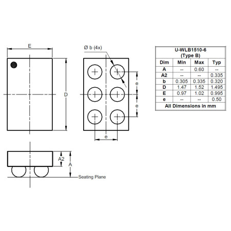 U WLB1510 6 Type B