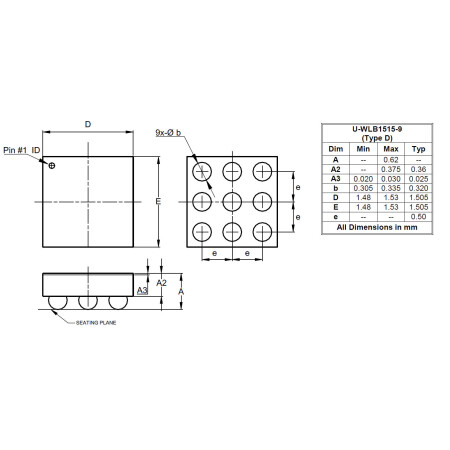 U WLB1515 9 Type D