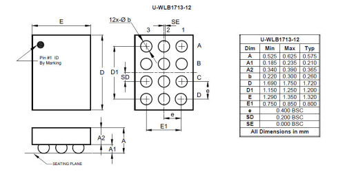 U WLB1713 12