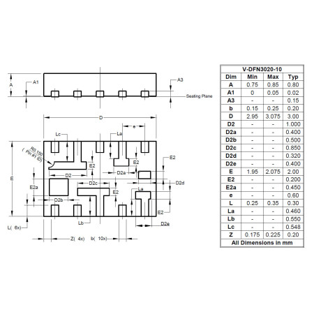 V DFN3020 10
