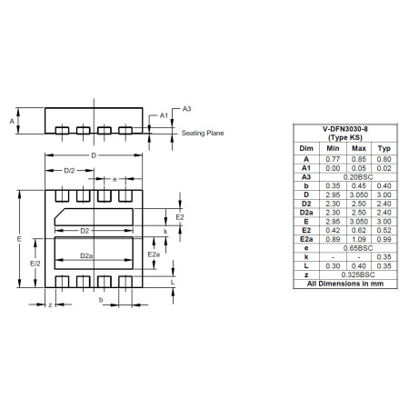 V DFN3030 8 Type KS