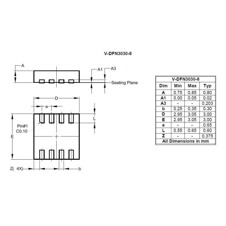 V DFN3030 9