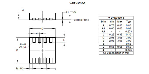 V DFN3030 9