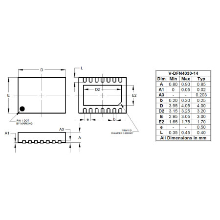 V DFN4030 14