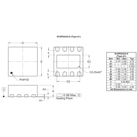 W DFN2020 8 (Type A1) image