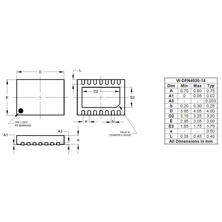 W DFN4030 14