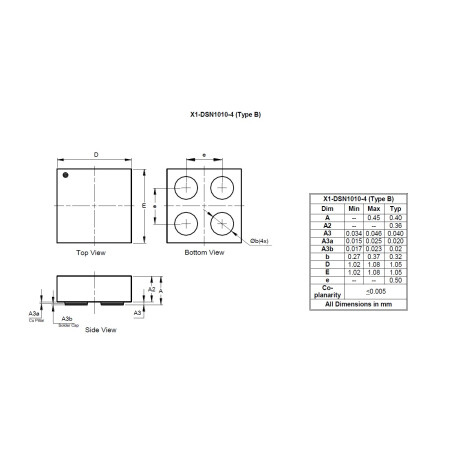 X1 DSN1010 4 Type B