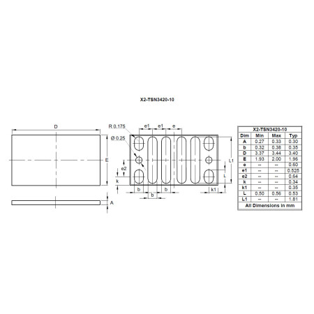 X2 TSN3420 10