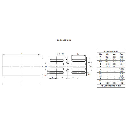 X2 TSN3518 10