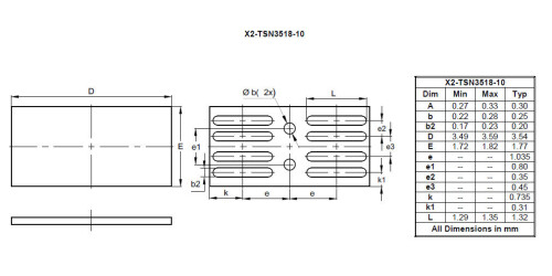 X2 TSN3518 10