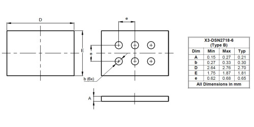 X3 DSN2718 6 Type B