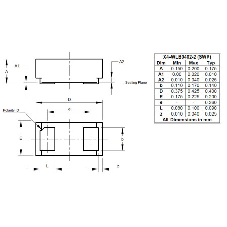 X4 WLB0402 2 SWP