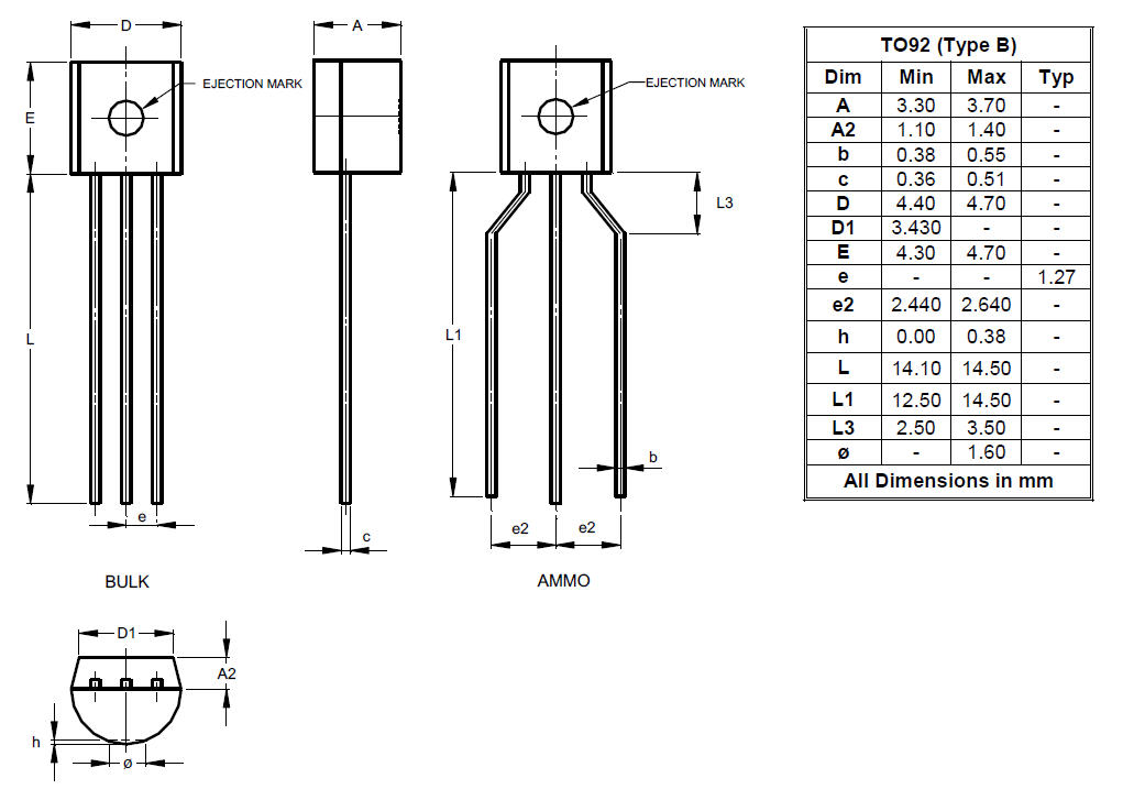 Package Outlines And Suggest Pad Layouts