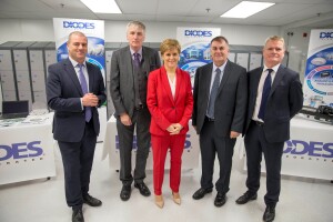 Scottish Enterprise grant helps Diodes Incorporated grow for the future in Greenock