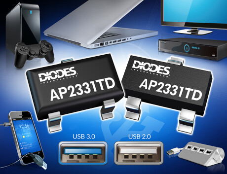 0.2A Single Channel Current Limited Load Switch with Quick Turn off Output Discharge DIO 6360 AP2331TD MR Image