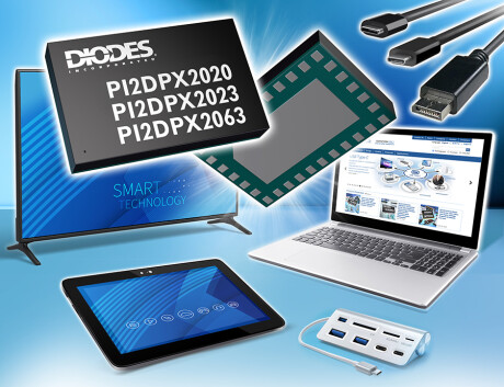 1.8V 20Gbps USB4/Thunderbolt4/DP2.0 (UHBR20) Linear ReDrivers for Mobile and PC Applications