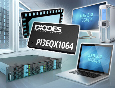 10Gbps, 2-Port ReDriver™ Boosts Signal Quality of High-Speed USB Interfaces for USB Type-A® Ports