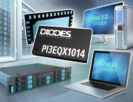 10Gbps, Two-Port ReDriver Boosts Signal Quality of High-Speed USB Interfaces for USB Type-A Ports