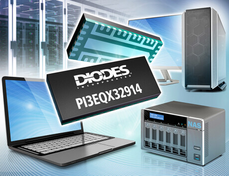 4-Channel ReDriver Boosts Signal Quality for High-Speed PCIe 5.0, SAS4, and CXL Interfaces