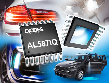 Automotive 55V Linear LED Driver with Fault Flag and Current Foldback