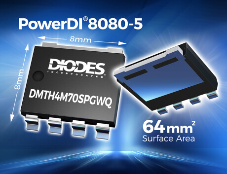 First PowerDI8080-Packaged 40V MOSFET Delivers Industry-Leading Performance 