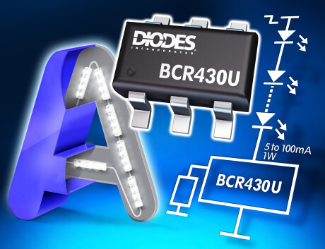 High Precision Linear LED Driver IC BCR430UW6