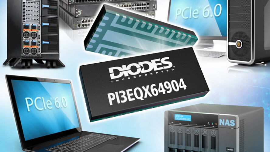 High-Speed 4-Channel ReDriver Supports PCIe 6.0, 64GT/s, PAM4 in Latest Computing and Communication Systems PI3EQX64904