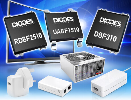 Miniature Surface Mount High Voltage Bridge Rectifiers DIO 6715 PR image DBF UABF RDBF MR 