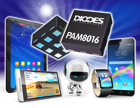 Optimized Driver for ERM LRA Haptic Elements DIO 6666 PAM 8016 PR image MR