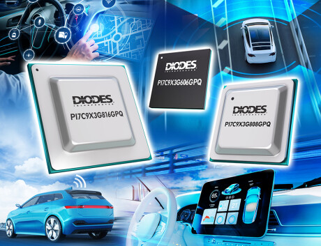 PCIe 3.0, 6-16 Ports/6-32 Lanes, Automotive-Compliant Packet Switch for Connected Driving Applications