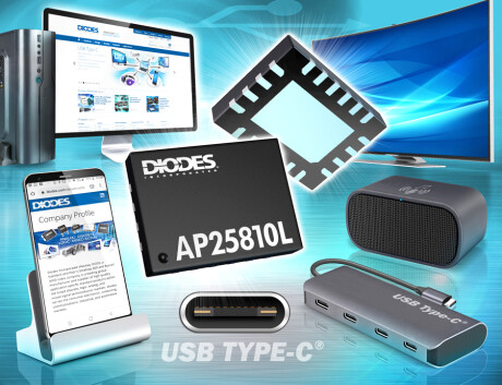 USB Type-C, Downstream Facing Port Controller with 3A Power Switch