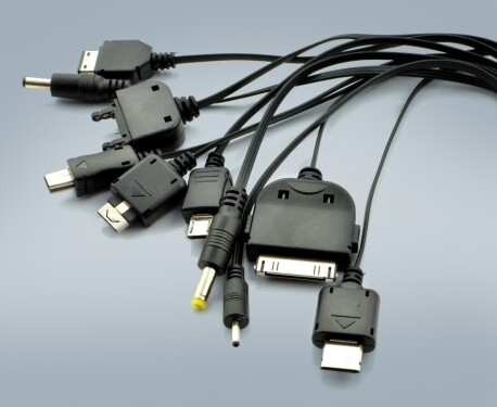 power cables for different electronic devices